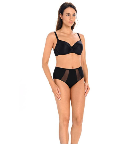 1125 Vicky Figi z wysokim stanem Teyli - czarny