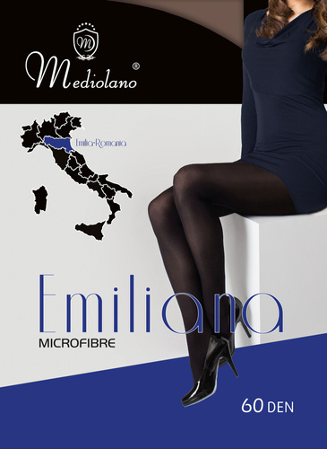 Emiliana Rajstopy 60 den Mediolano nero