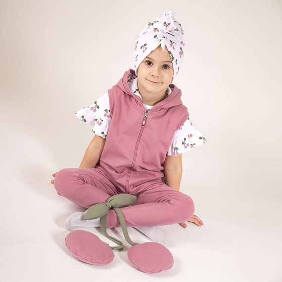 204281 Legginsy dresowe "Emily" Nicol - wrzosowy