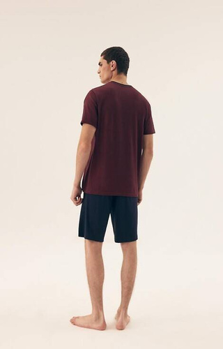 42633 Dive Piżama Męska Premium Henderson - red