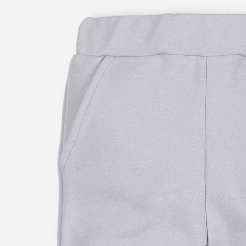 ILC-0018/JSZ Spodnie dresowe dla dziewczynki I Love Colors - szary