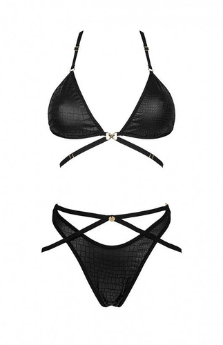 Cobra Nive Set Komplet 2-częściowy Obsessive czarny