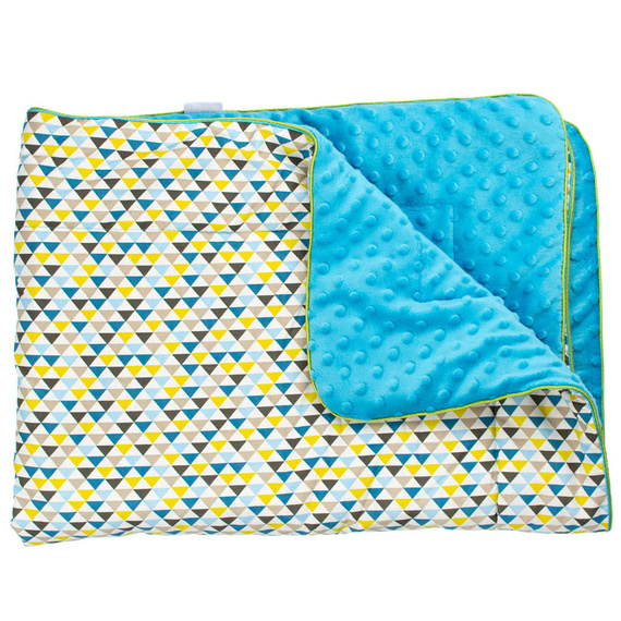 Papugi kocyk niemowlęcy Martex zielony