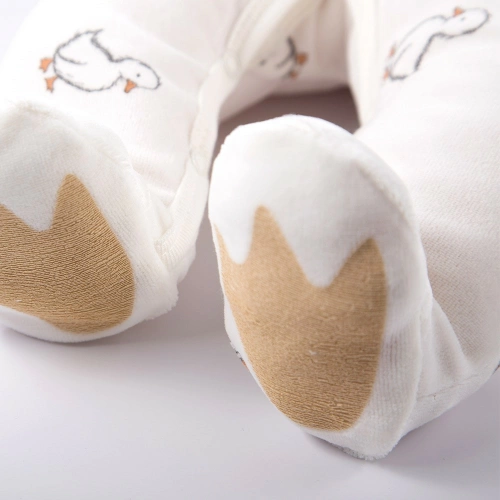 Little Ducks Komplet Śpioch + kaftan Eevi -  ecru