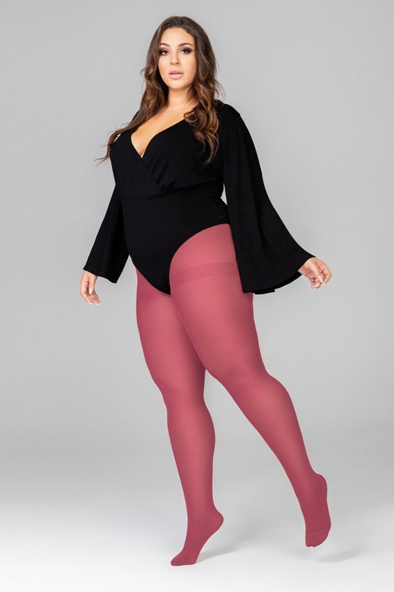 Elizabeth I Rajstopy Queen Size 70den ruby