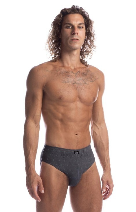 M-110 CL-27 Slipy męskie Lama – bawełna, 3 sztuki w pudełku