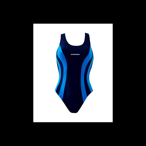 BW 715 Strój kąpielowy jednoczęściowy Sesto Senso granatowy