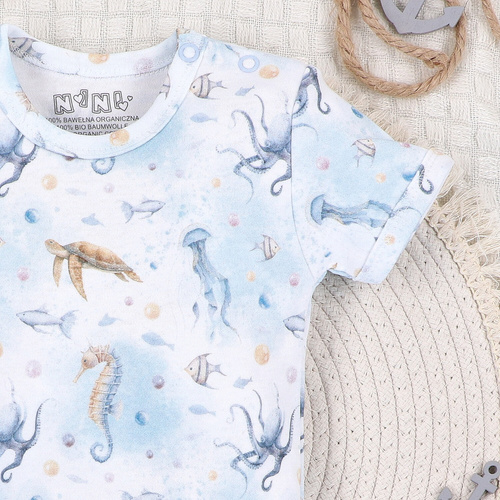 ABN-5447 Sea Of Joy Body z bawełny organicznej Nini – bawełna organiczna, krótki rękaw