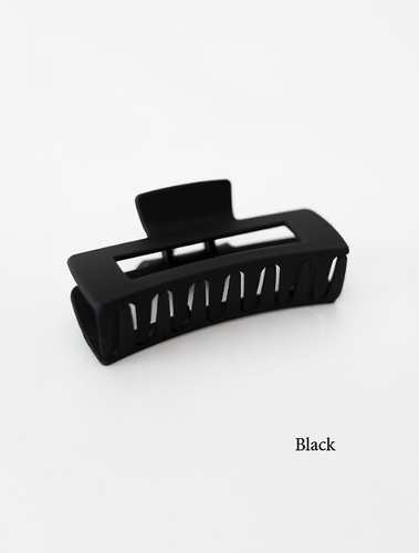 Elegancka klamra do włosów W26 Sensis – 10 cm - czarny