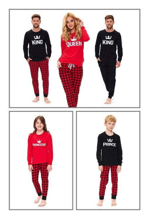 9748 Piżama Damska Doctor Nap - red