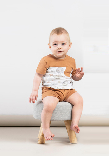 194188 Spodenki krótkie "Miki" Nicol -- karmelowy