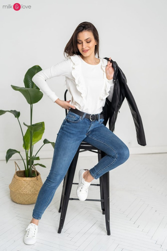 Milky Waves bluzka do karmienia Milk&Love kremowobiały