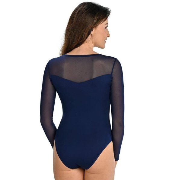 2407 Willow Body damskie z długim rękawem Teyli - blue