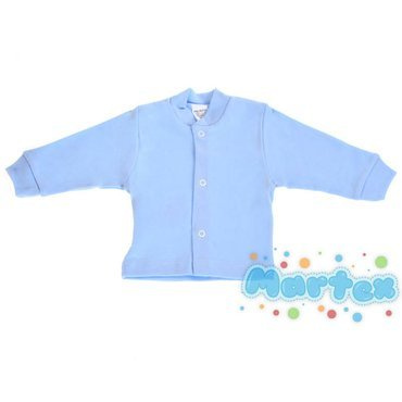 Kaftanik niemowlęcy gładki Martex niebieski