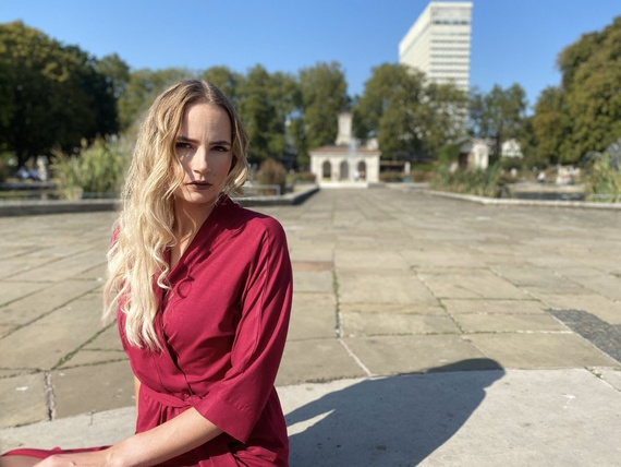 871 Visa Szlafrok damski Forex - bordowy