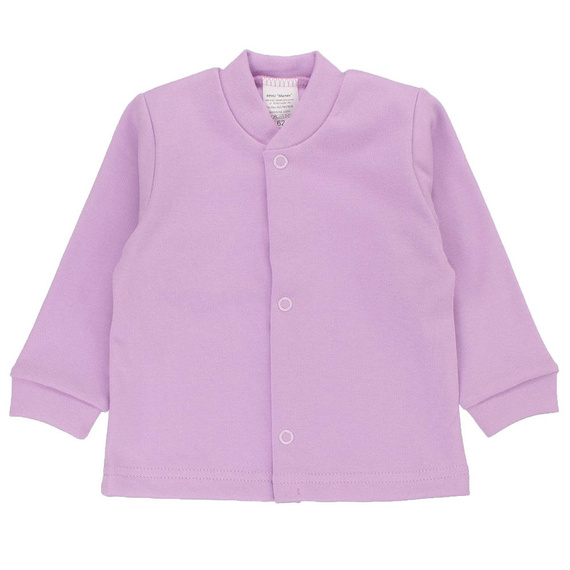 Kaftanik niemowlęcy gładki Martex fioletowy