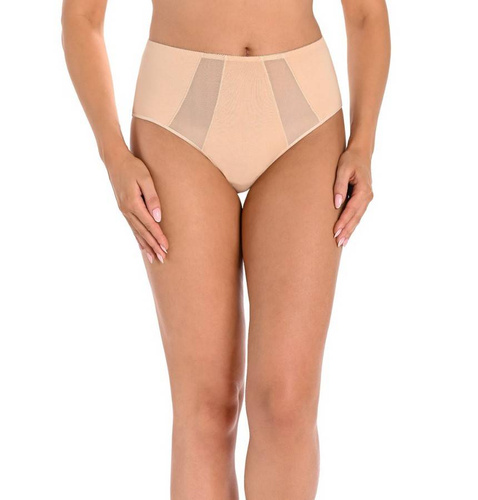 1125-3 Vicky Wielopak Figi z wysokim stanem Teyli - beżowy