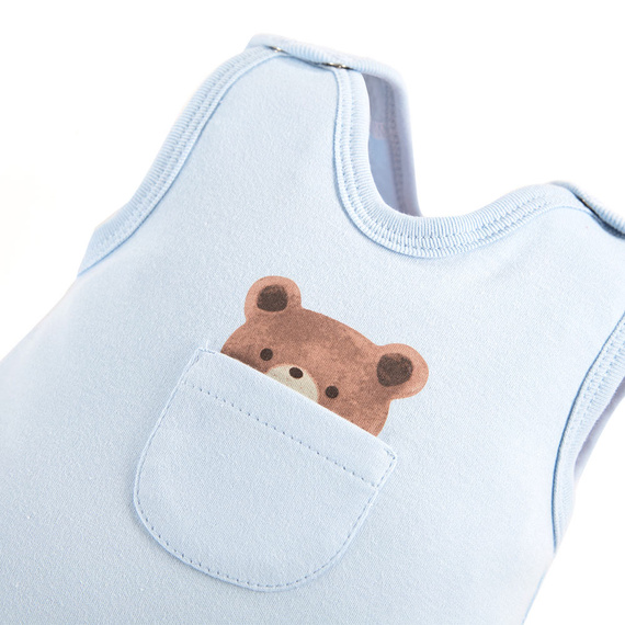 Cars & Bears Śpiochy niemowlęce Eevi- niebieski