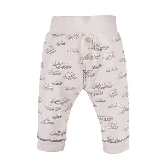 Balloons Spodnie niemowlęce Eevi- beż druk 