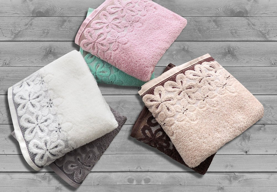 Ręcznik BELLA Greno - żółty