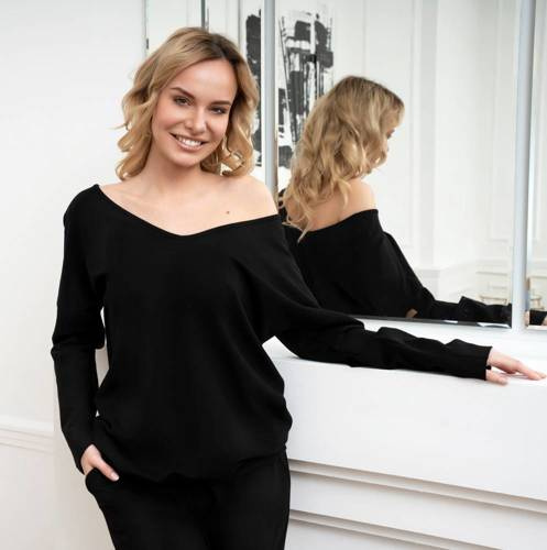 Karina Bluza damska Fashion -  czarna