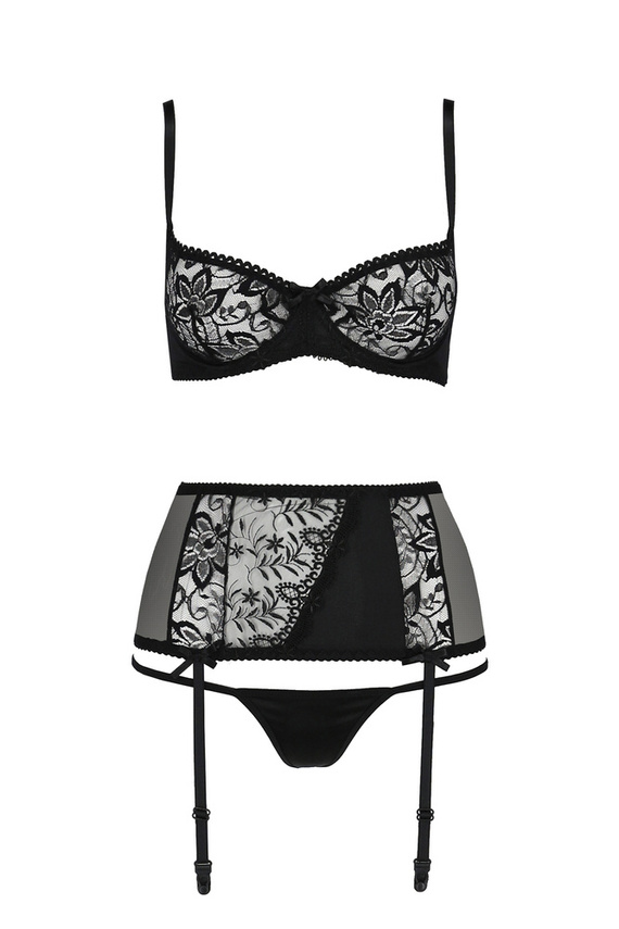 Jessie Set Komplet Casmir czarny