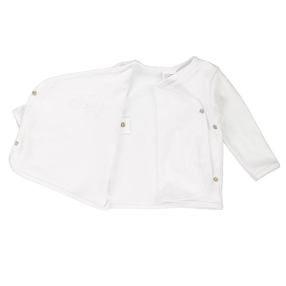 Słoniki koszulka niemowlęca Martex biały