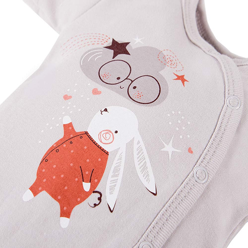 Mellow Body Kopertowe z nadrukiem Ewa Klucze- szary