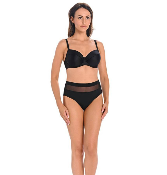 1126 Vera Figi z wysokim stanem Teyli - czarny