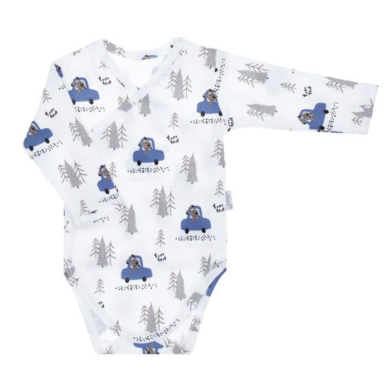 214096 Muki Kopertowe Body z długim rękawem Nicol