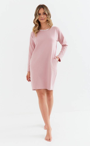 428 Koszula Nocna Cana - rózowy