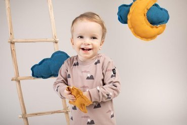 "Dreamer" Bluzka z długim rękawem Pinokio - beż druk