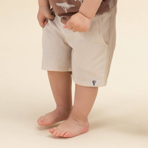 Safari Krótkie spodenki dla chłopca Pinokio - beżowy