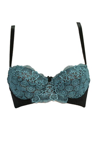 0105 Biustonosz miękki Kostar - turkusowy