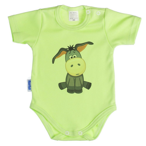 Latarnik body niemowlęce krótki rękaw Martex szary