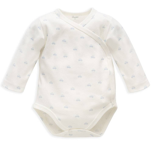 Lovely Day Body niemowlęce wiązane Pinokio - ecru niebieski