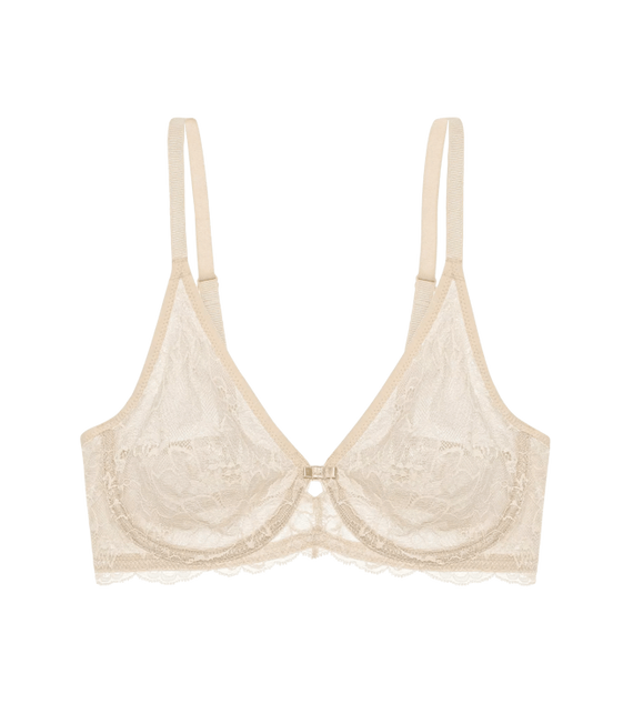 Amourette Charm W02 biustonosz miękki z fiszbinami Triumph- kremowy