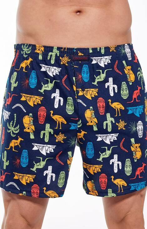 001/149 011/149 Classic Bokserki męskie Cornette granatowy