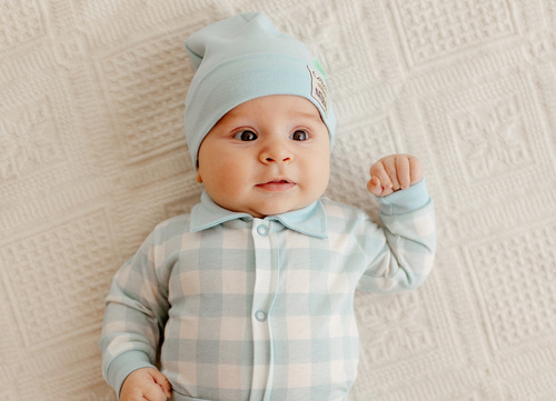 03230K "El Mohito" Body koszulowe Makoma kratka