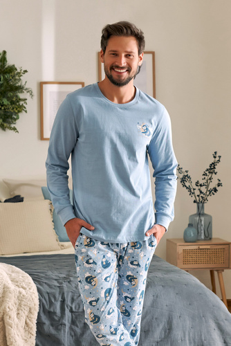 4511 "Sloth" Piżama Męska Doctor Nap - flow