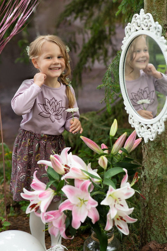 Magic Vibes Bluzka z długim rękawem Pinokio - różowy