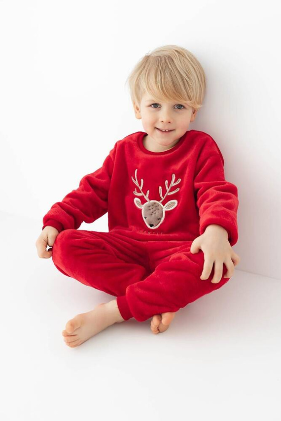 Harriet Kids Piżama dziecięca Sensis -czerwony