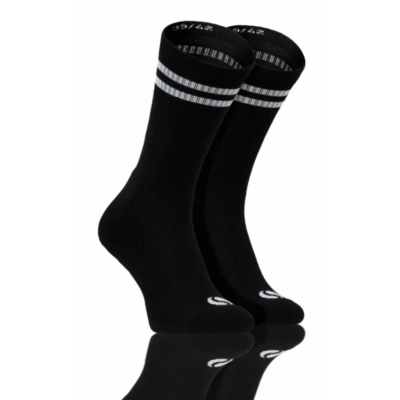 SKB04 Skarpety sportowe długie Sesto Senso czarny