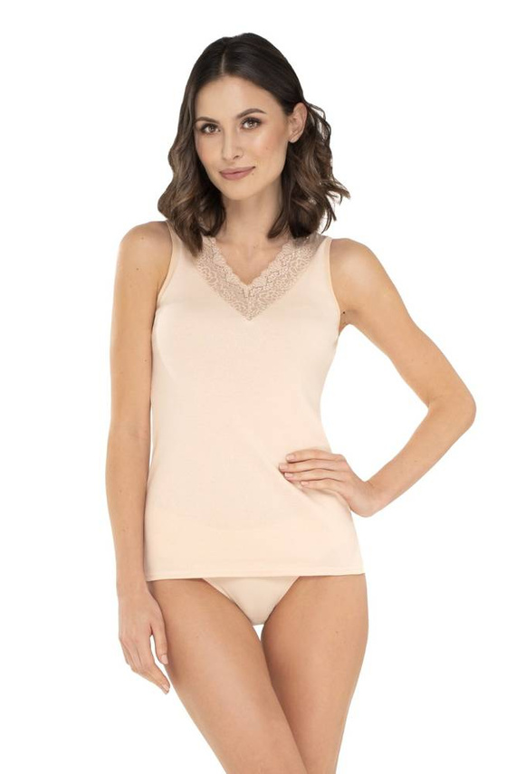 Antonina Koszulka Damska Babell - beż