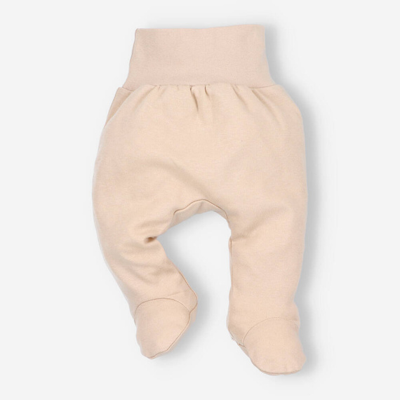 ABN-5330/BEZ Półśpiochy z bawełny organicznej Nini beżowy 