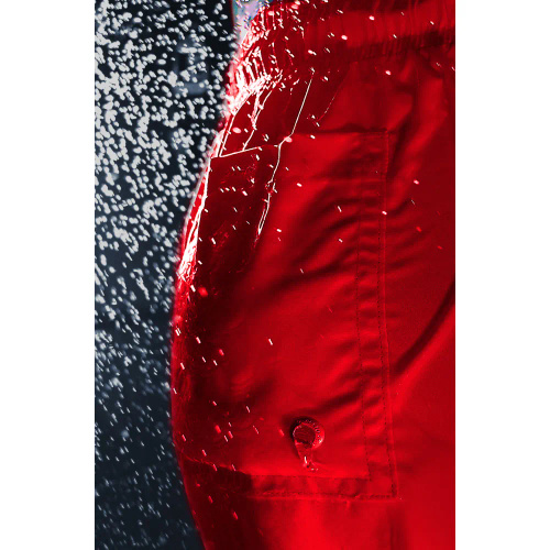 SZ2404 Szorty kąpielowe Sesto Senso czerwony