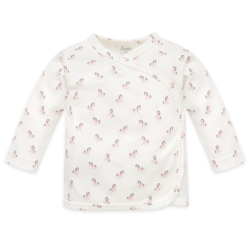 Lovely Day Kaftanik wiązany Pinokio - ecru koniki