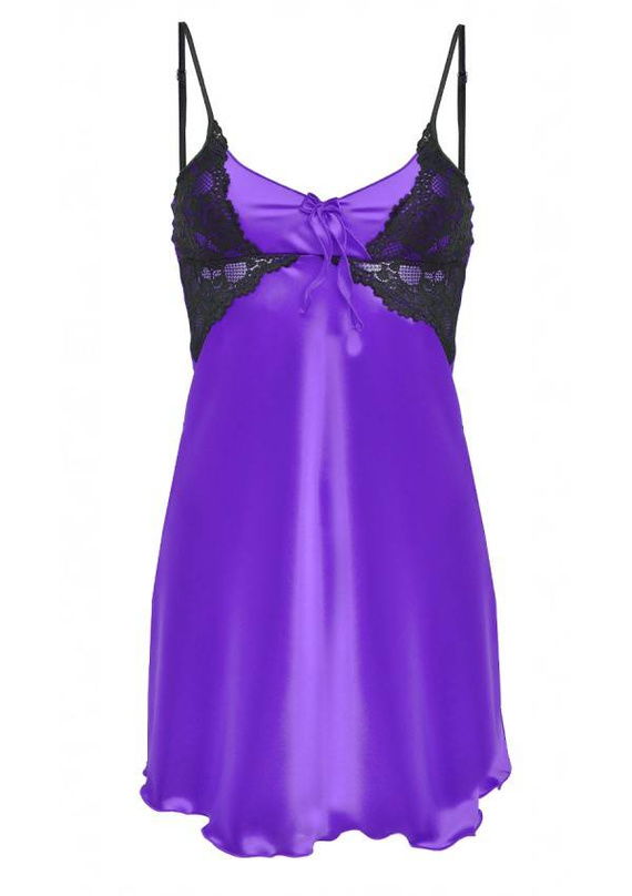 Liwia Halka satynowa DKaren - fiolet