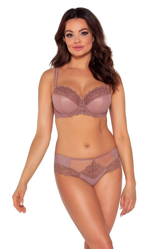 1992 Biustonosz półusztywniany Ava -brudny różowy