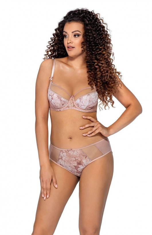 1981 Figi damskie  Ava - pudrowy różowy